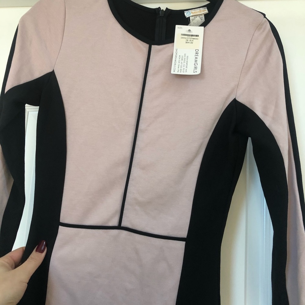 Color block cocktail dress - Picture 2 of 3